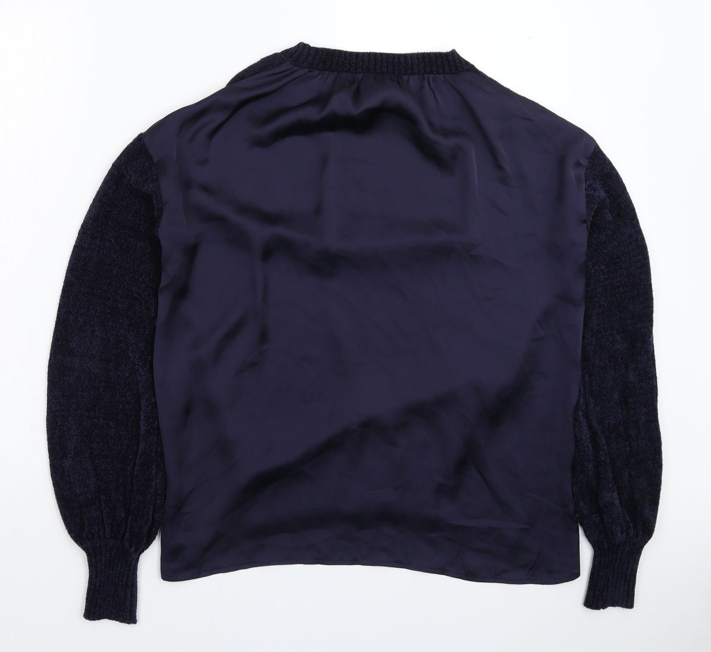NEXT Womens Blue  Knit Pullover Jumper Size 8