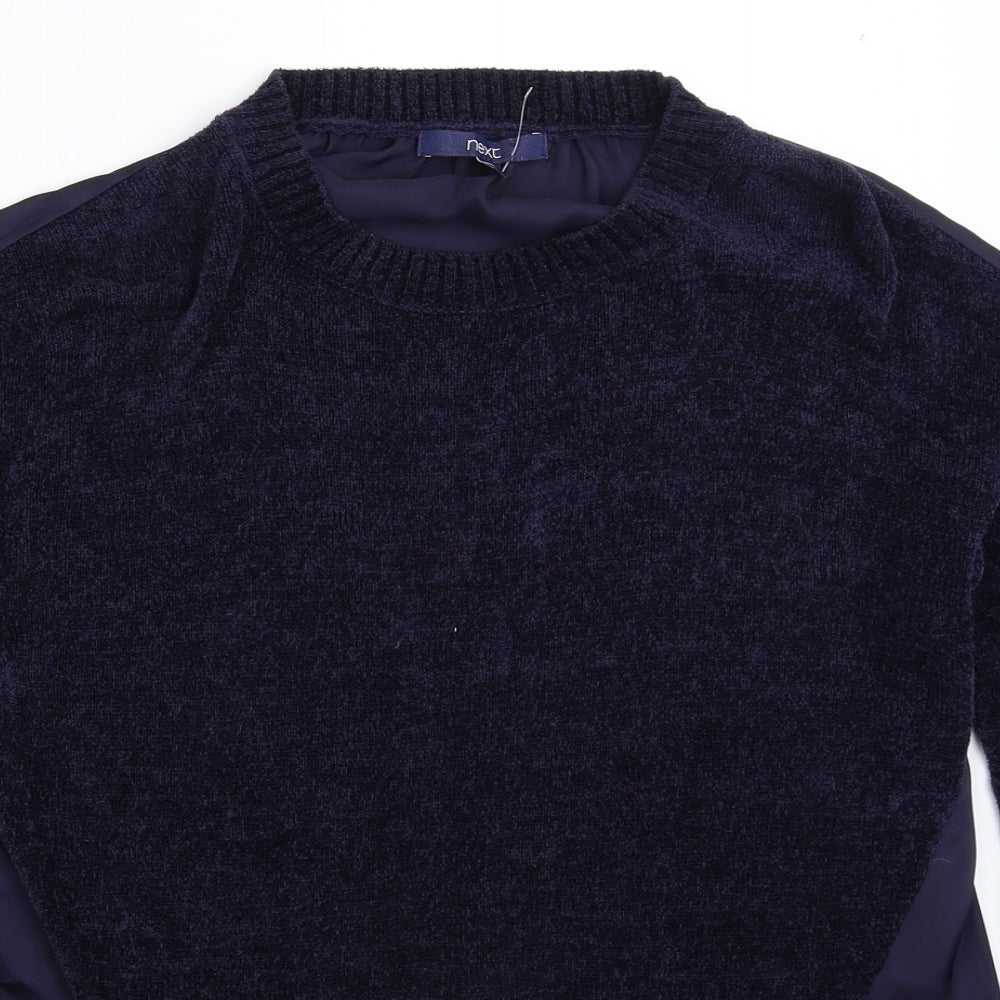 NEXT Womens Blue  Knit Pullover Jumper Size 8