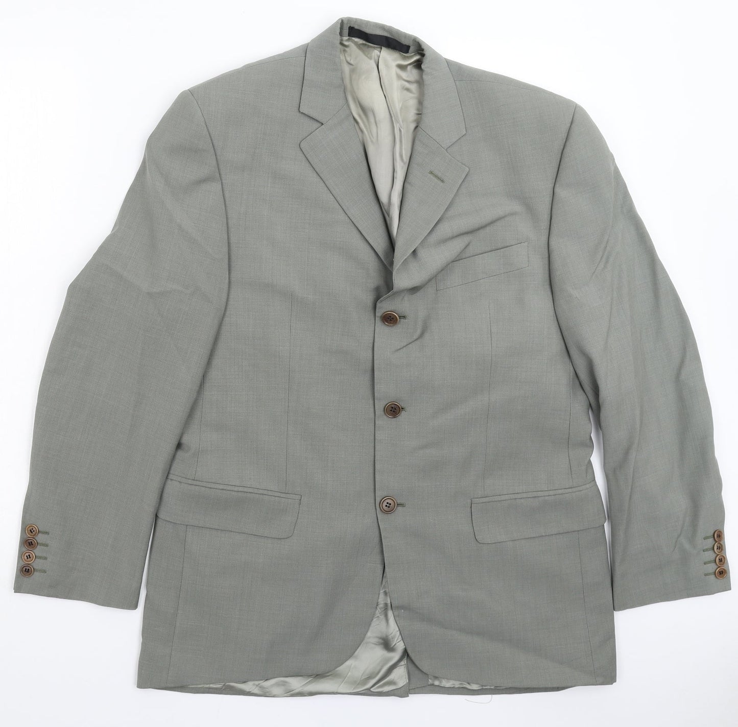 Marks and Spencer Mens Grey   Jacket Suit Jacket Size 38