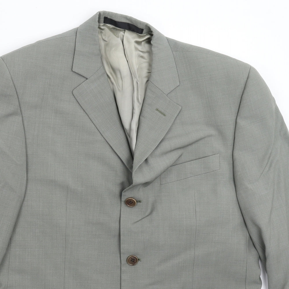 Marks and Spencer Mens Grey   Jacket Suit Jacket Size 38