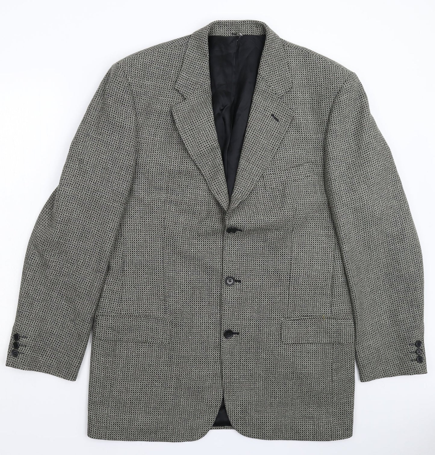 Preworn Mens Grey   Jacket Suit Jacket Size 42