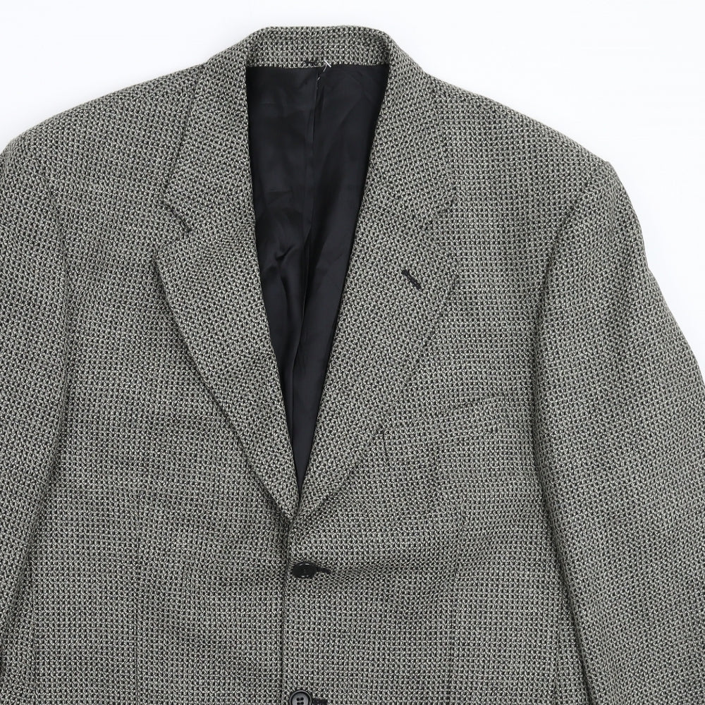 Preworn Mens Grey   Jacket Suit Jacket Size 42