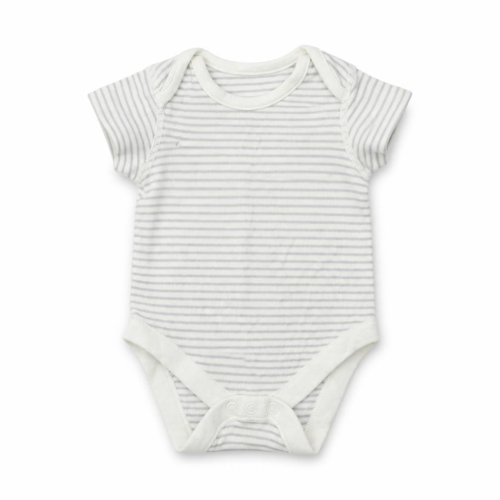 M&S Baby Grey Animal Print  Babygrow One-Piece Size 0-3 Months