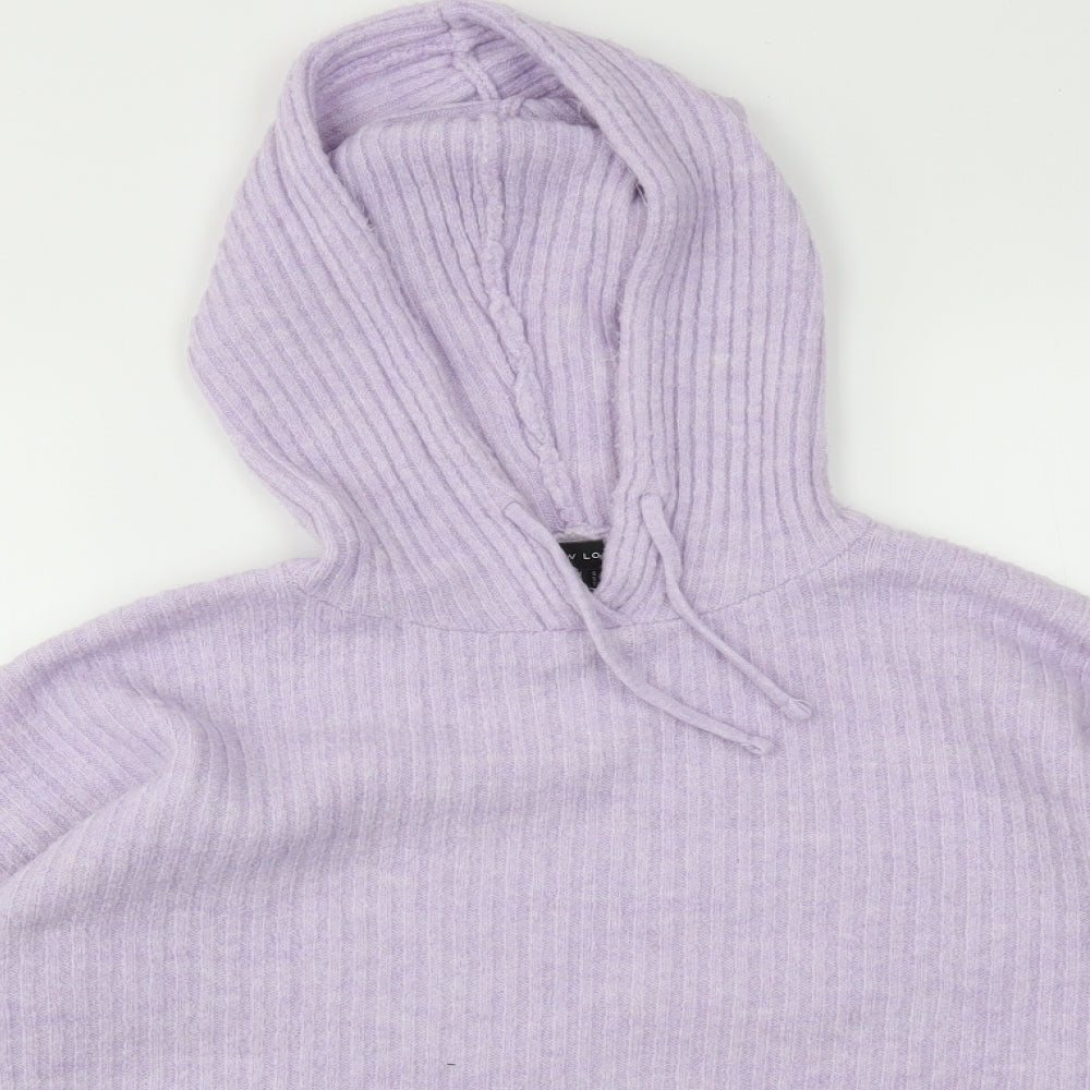 NEW LOOK  Womens Purple   Pullover Jumper Size S