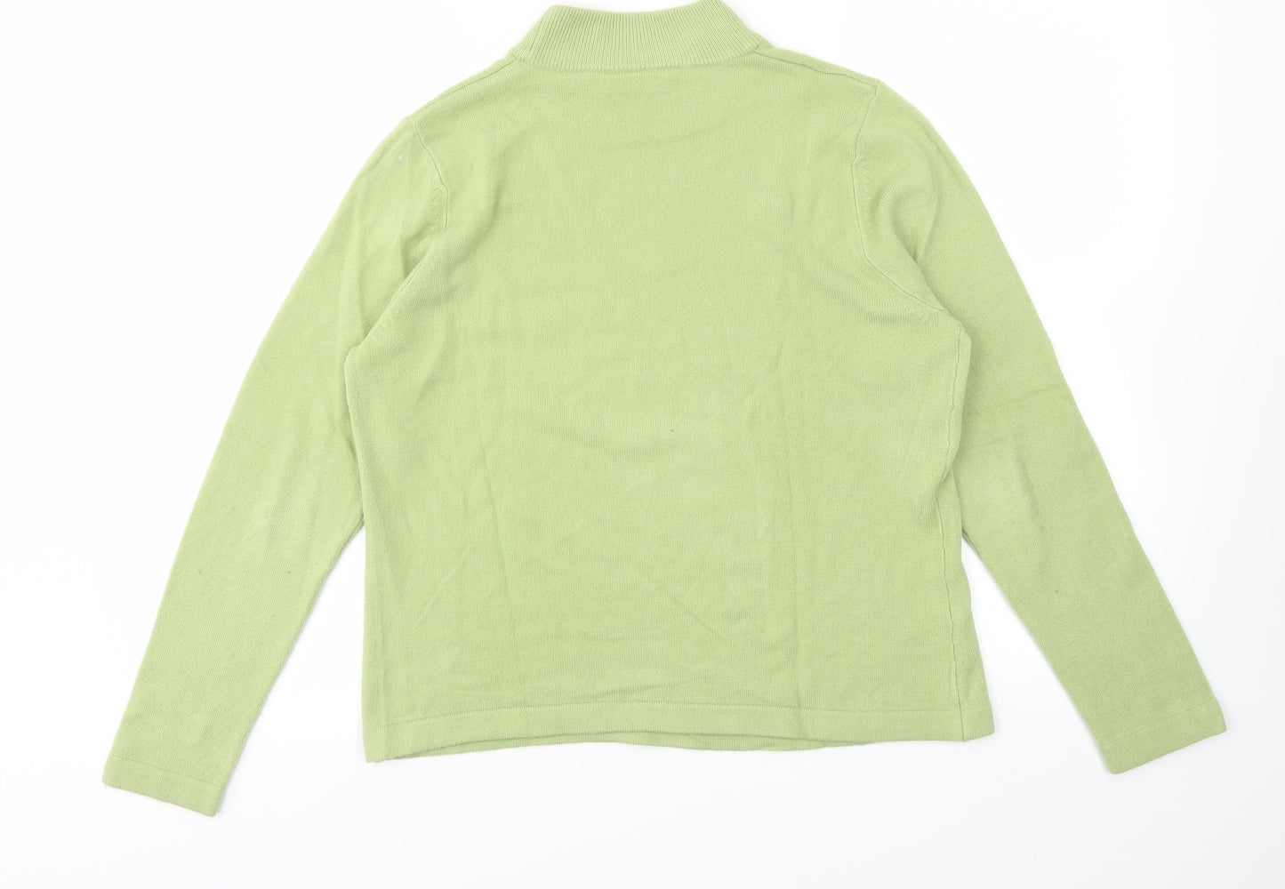 JDV Womens Green   Pullover Jumper Size 12