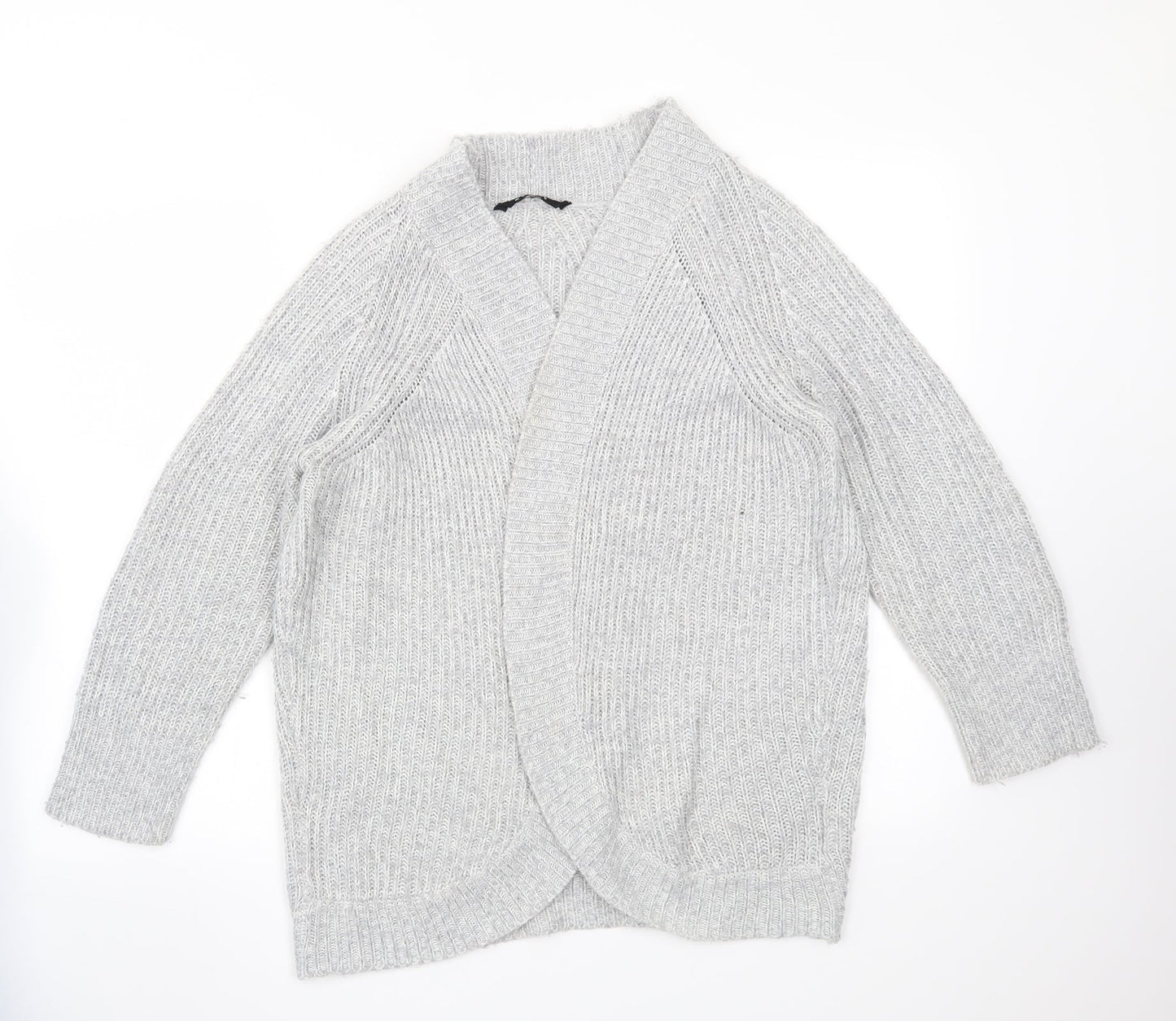 Select Womens Grey   Cardigan Jumper Size S