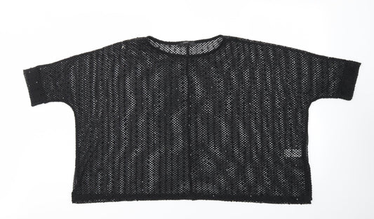 NEXT Womens Black   Basic T-Shirt Size 8
