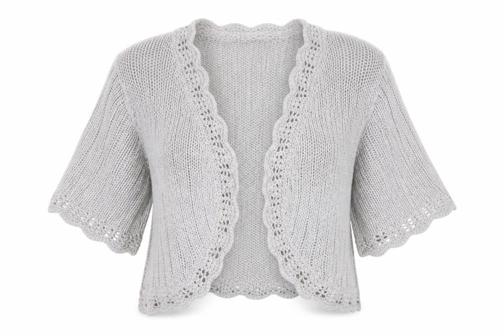 M&S Womens Grey   Cardigan Jumper Size L