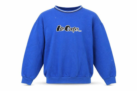 Lee Cooper Boys Blue   Pullover Jumper Size 10-11 Years