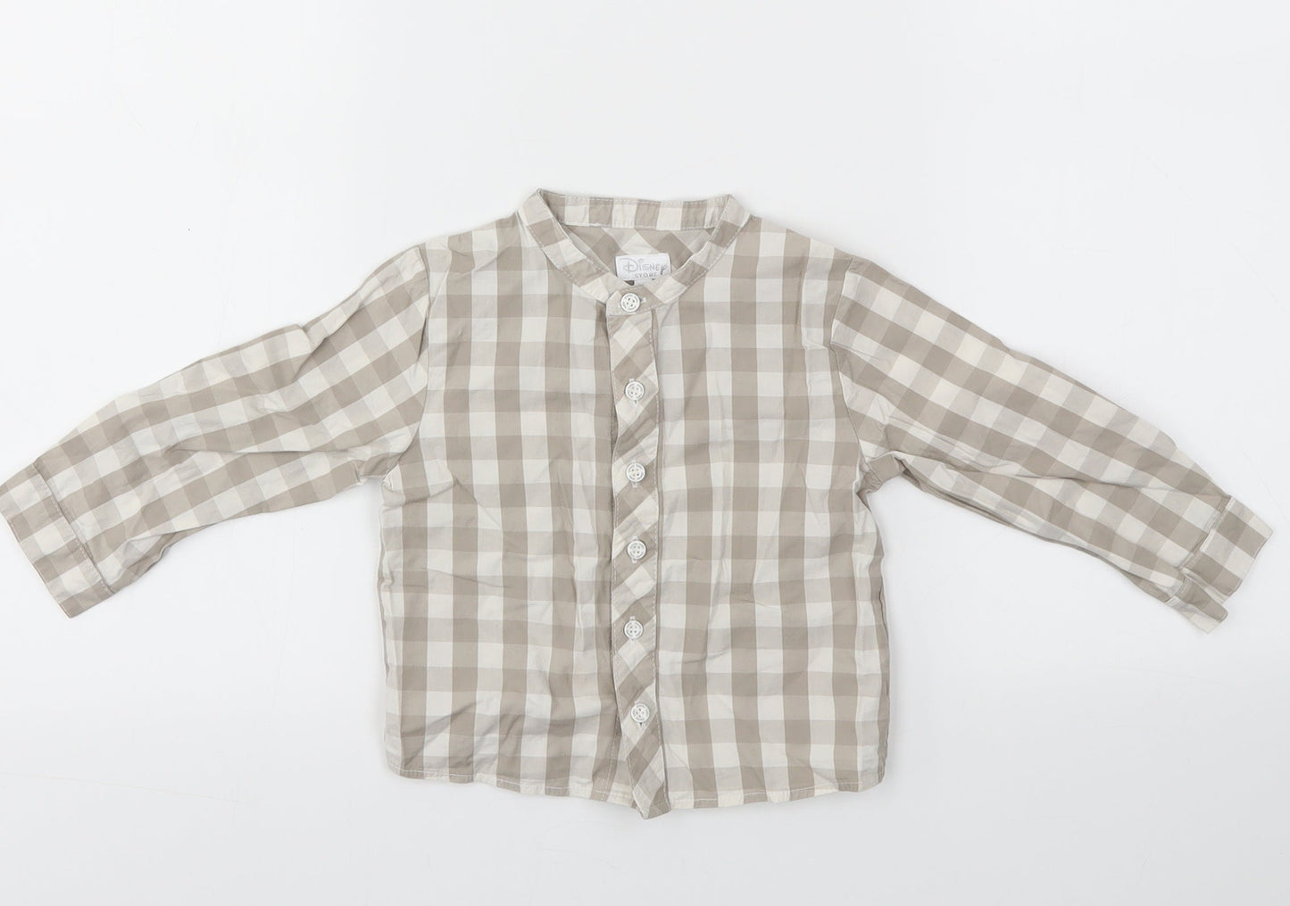 Disney Boys Multicoloured Check  Basic Tank Size 9-12 Months