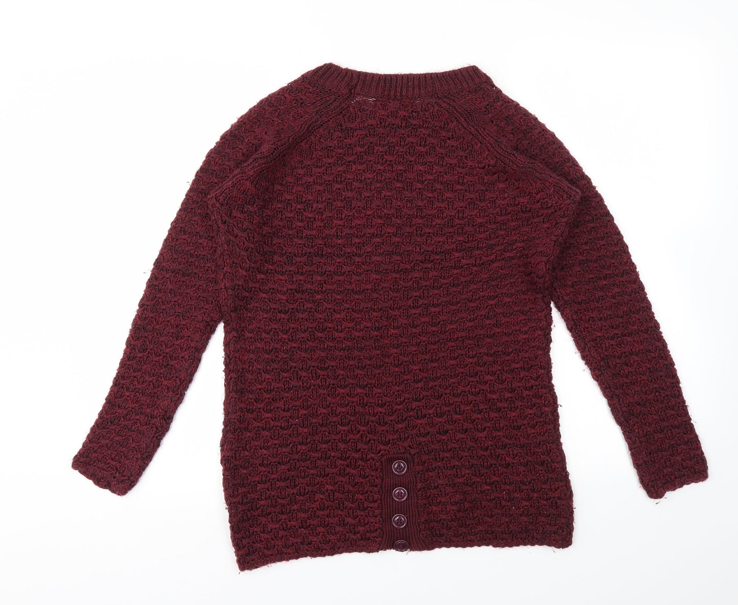 New Look Womens Red   Pullover Jumper Size S