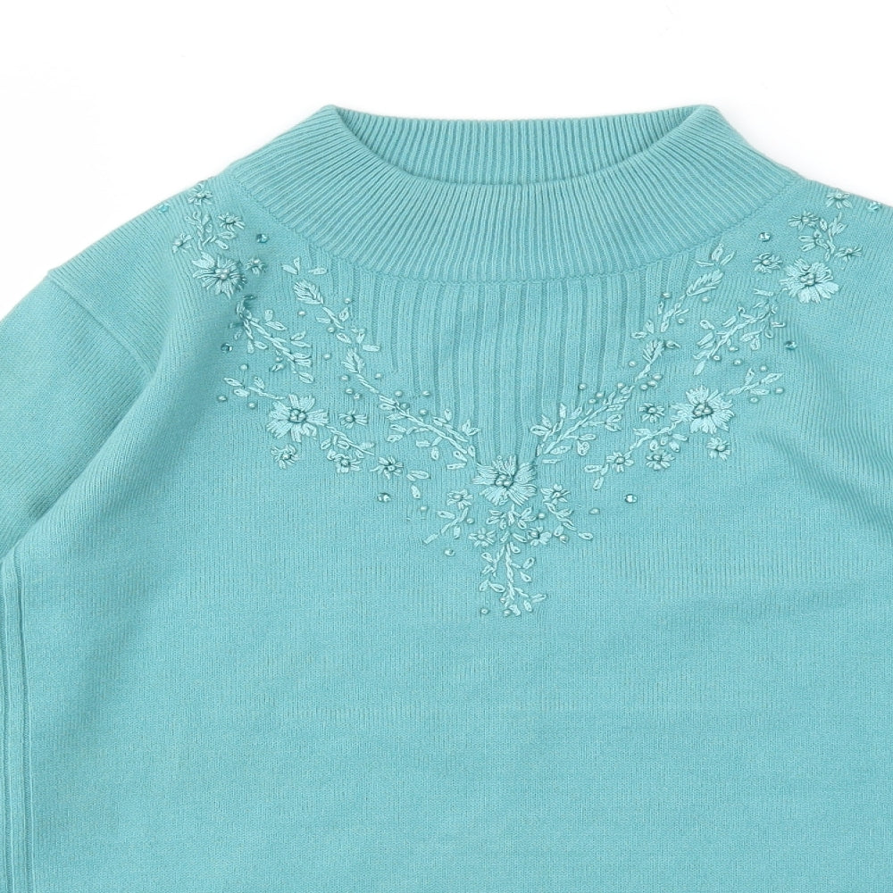 Ann Marie Womens Blue   Pullover Jumper Size M