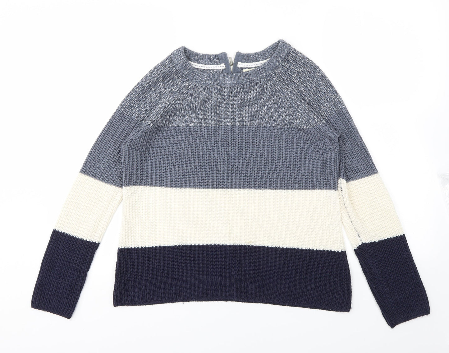 Matalan Womens Multicoloured Striped  Pullover Jumper Size S