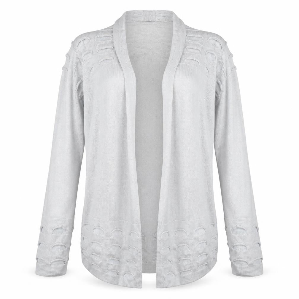 M&S Womens Grey   Cardigan Jumper Size 14