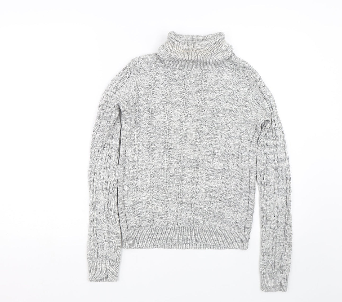 H&M Womens Grey   Pullover Jumper Size S
