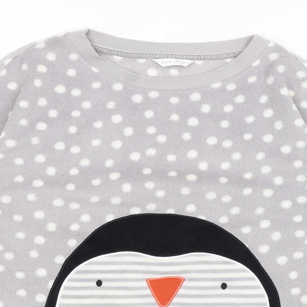 M&S Womens Grey Polka Dot  Pullover Jumper Size 8  - Penguin