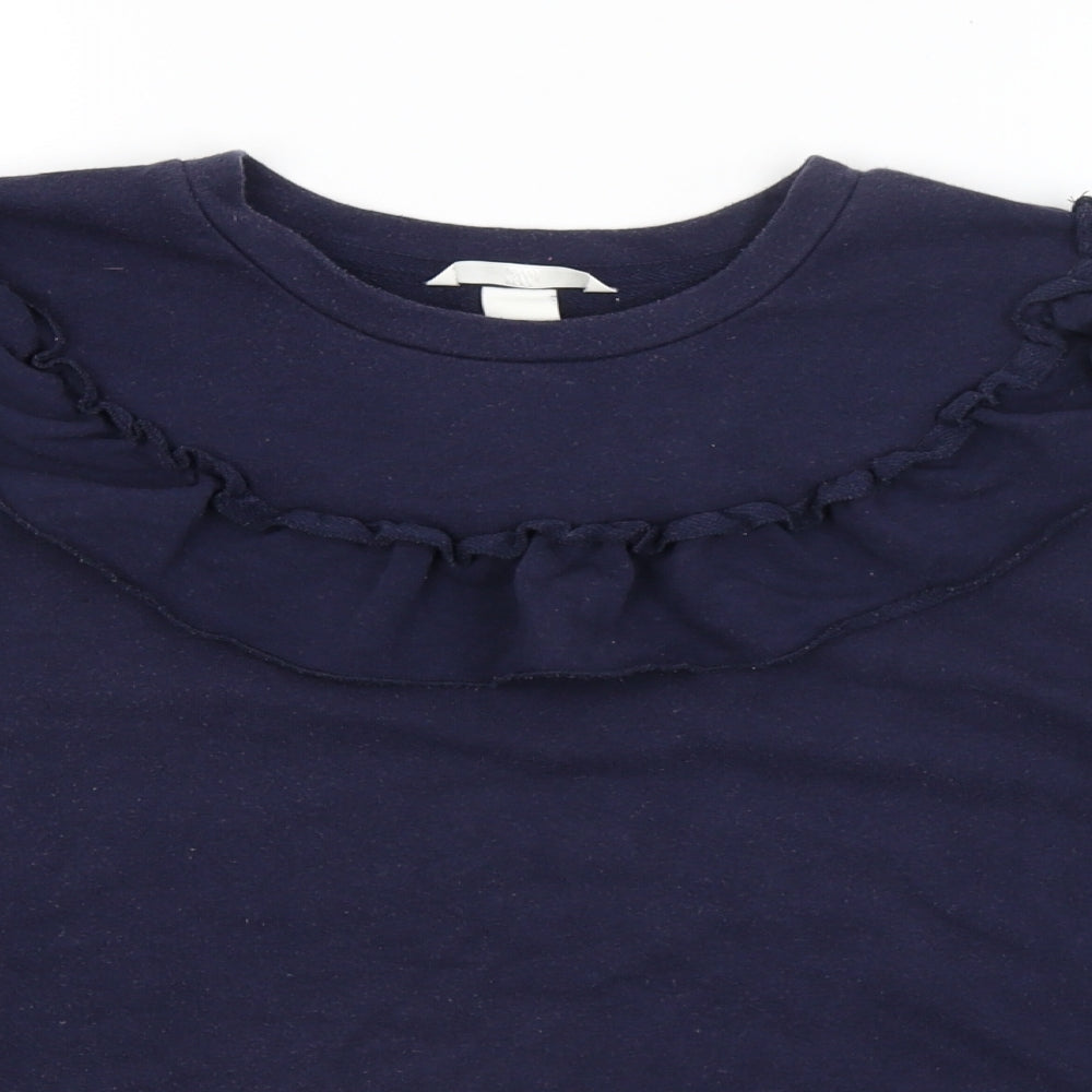 H&M Womens Blue   Pullover Jumper Size L