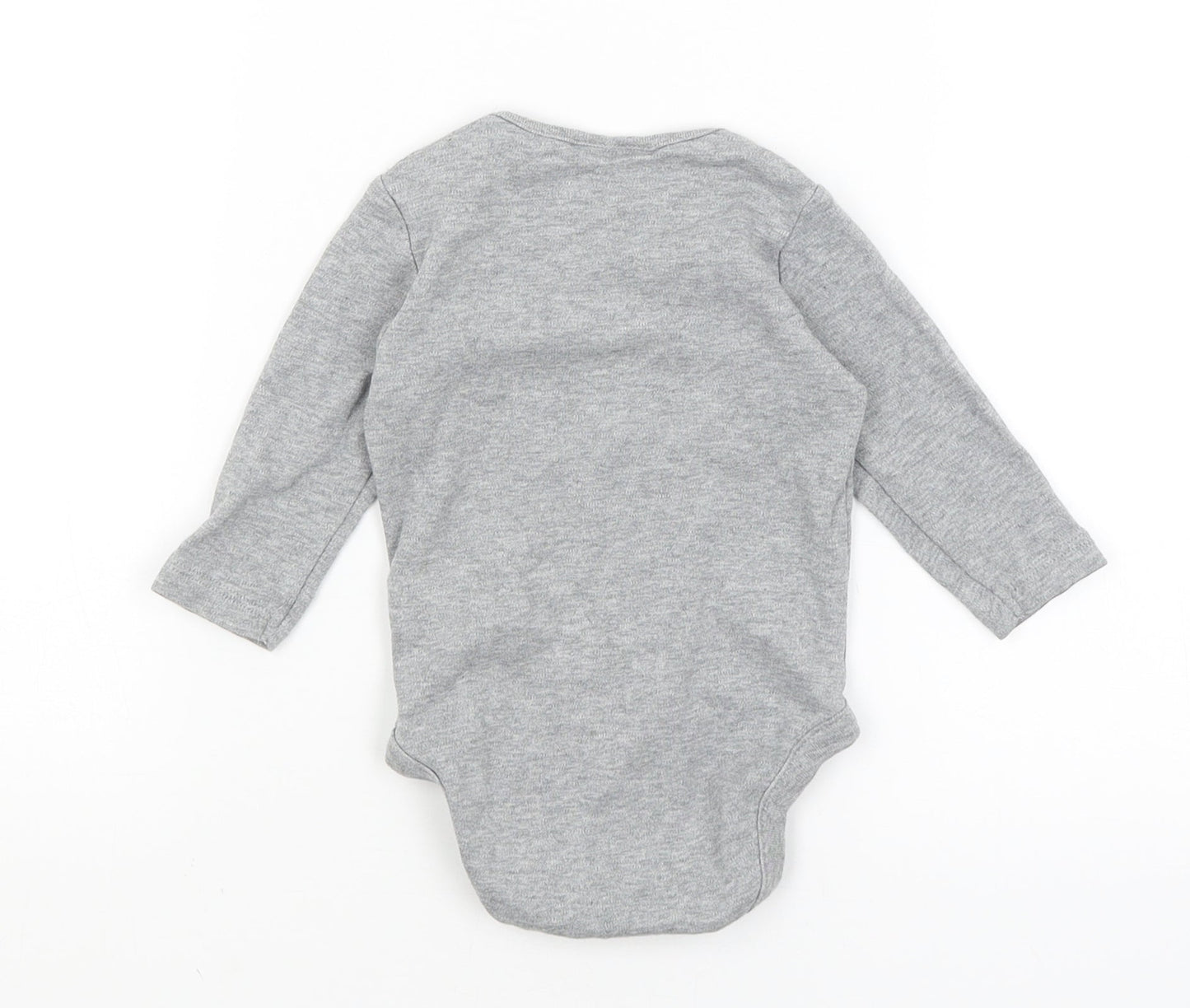 NEXT Baby Grey   Romper One-Piece Size 3-6 Months  - Elephant