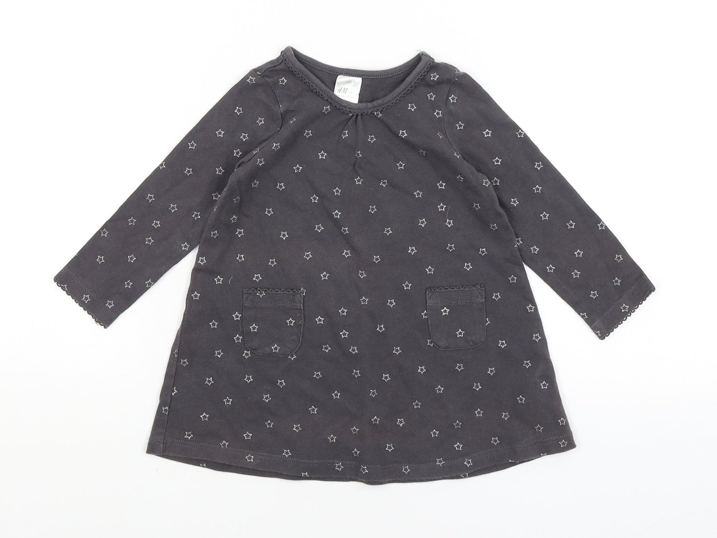 H&M Baby Grey   A-Line  Size 9-12 Months
