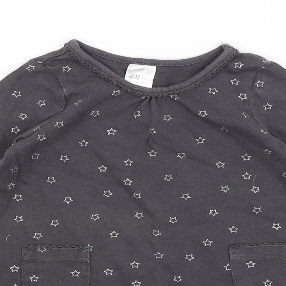 H&M Baby Grey   A-Line  Size 9-12 Months