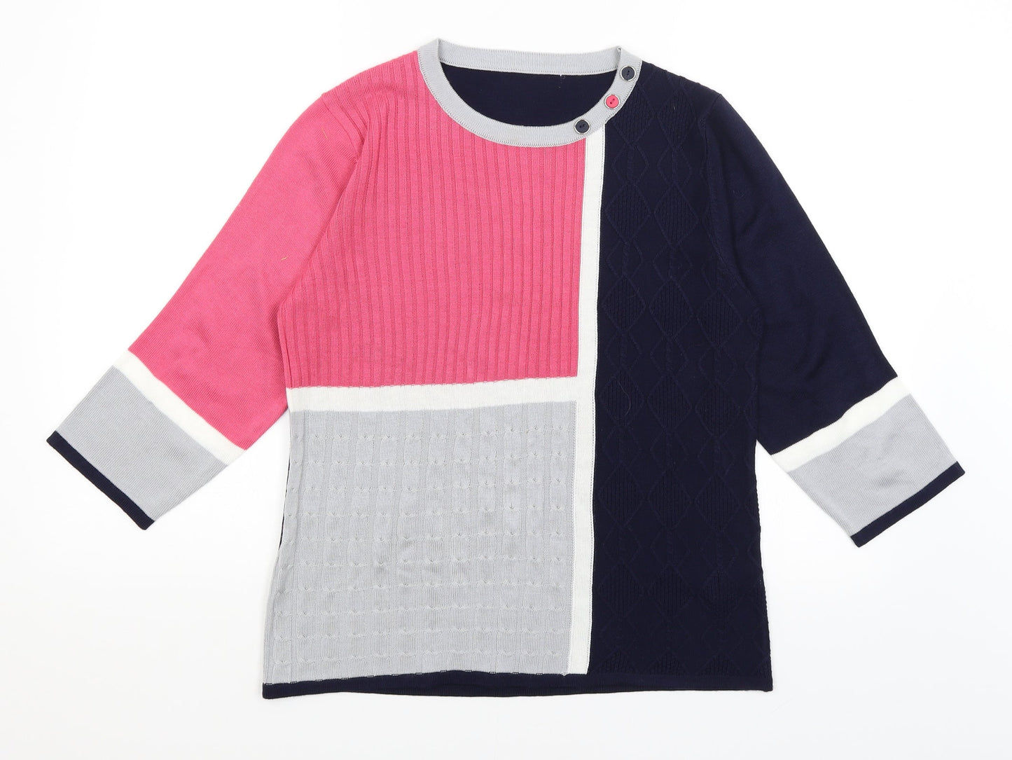 Preworn Womens Blue   Pullover Jumper Size S