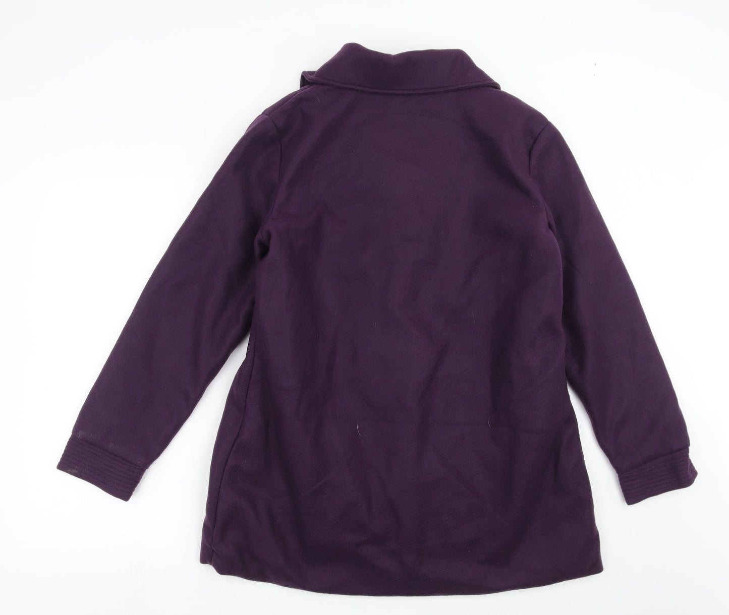 Gabriella Vicenza Womens Purple   Jacket Coat Size 10