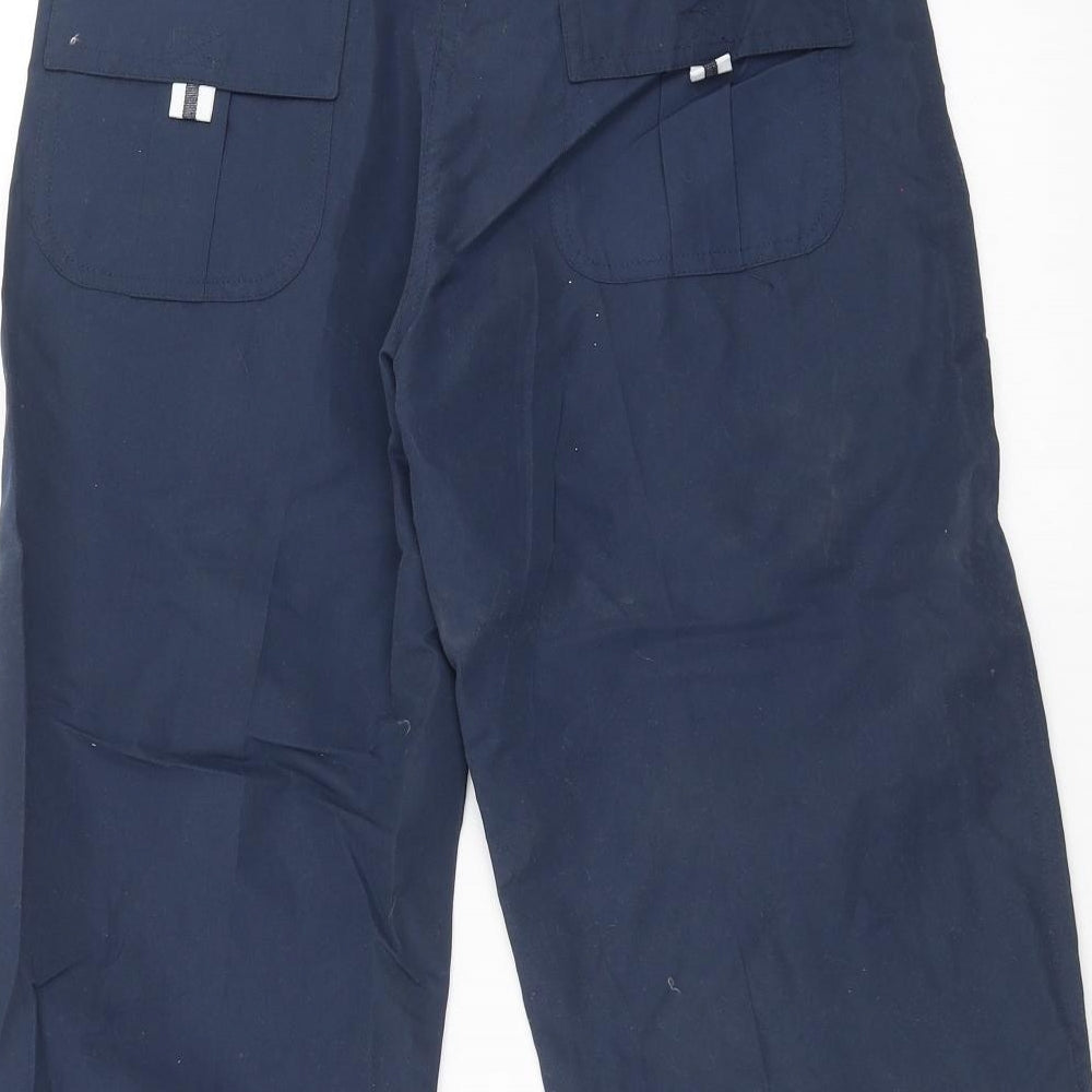 Authentic Womens Blue   Cropped Trousers Size 10 L20 in