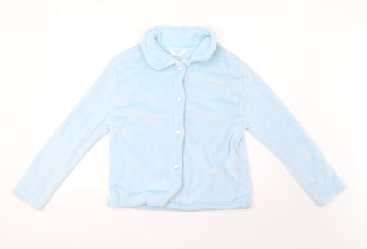 marlon Womens Blue  Fleece Jacket  Size 14