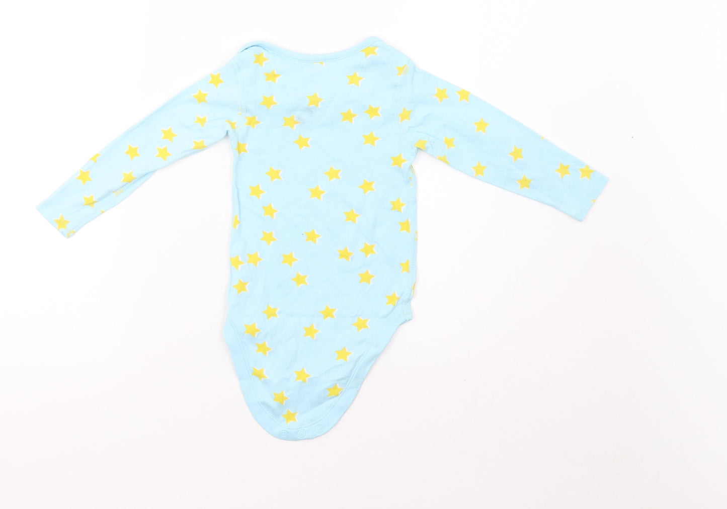 Marks and Spencer Boys Blue Polka Dot  Pullover Sweatshirt Size 2-3 Years