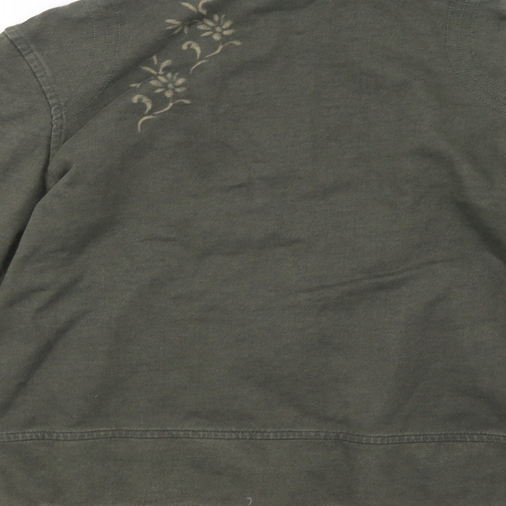 NEXT Womens Green  Velvet Jacket  Size 12