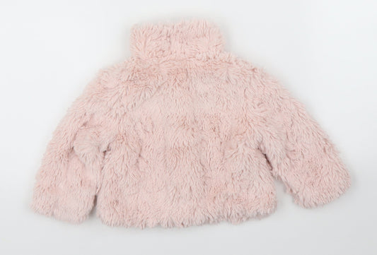 Early Days Girls Pink   Overcoat Coatigan Size 6-9 Months