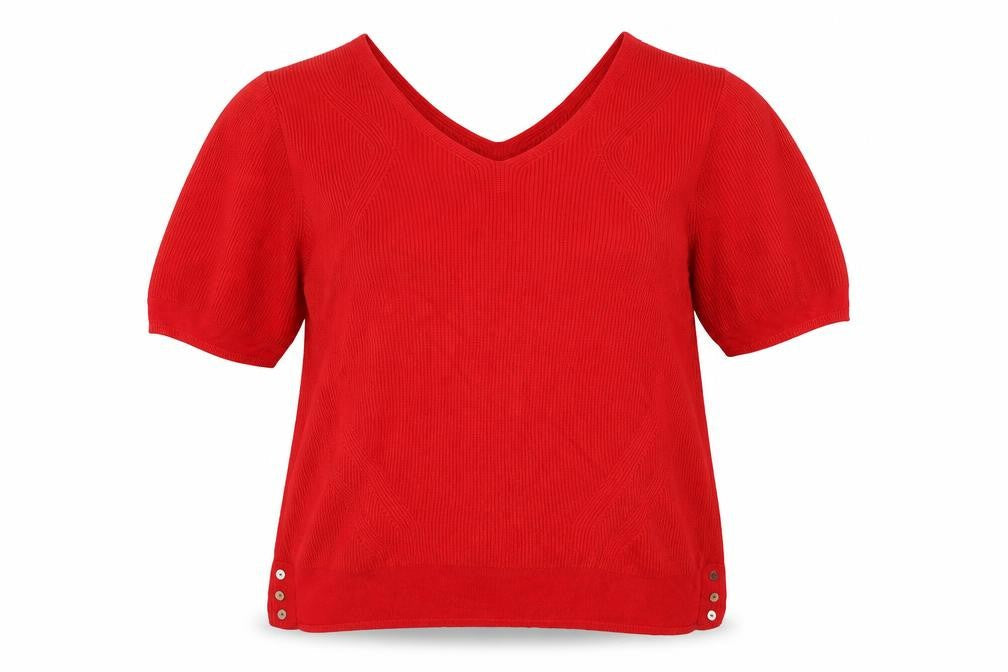 M&S Womens Red   Pullover Jumper Size 18