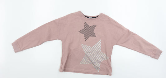 TU Girls Pink   Pullover Jumper Size 12 Years