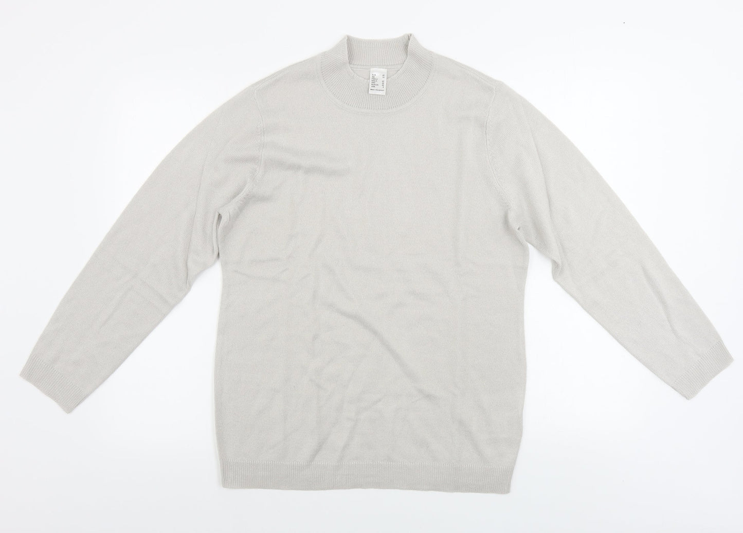 Preworn  Womens Grey   Pullover Jumper Size 14