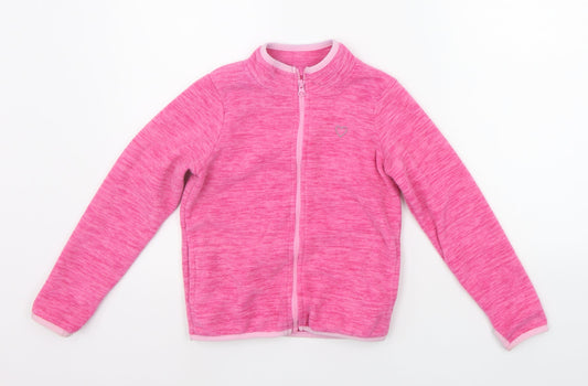 TU Girls Pink   Jacket Coat Size 8 Years  - washable mark