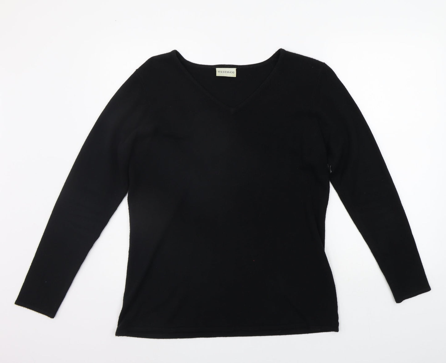 Esence Womens Black   Pullover Jumper Size 16