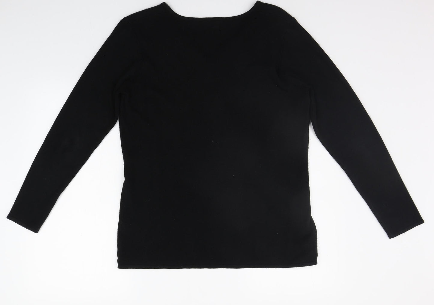 Esence Womens Black   Pullover Jumper Size 16