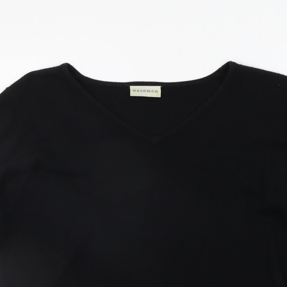 Esence Womens Black   Pullover Jumper Size 16