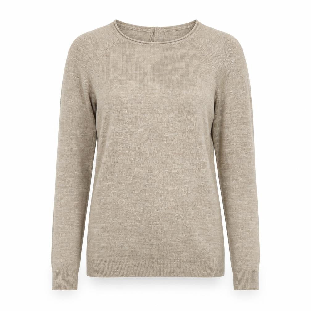 Front view of Atmosphere women’s black jumper, size UK 8
