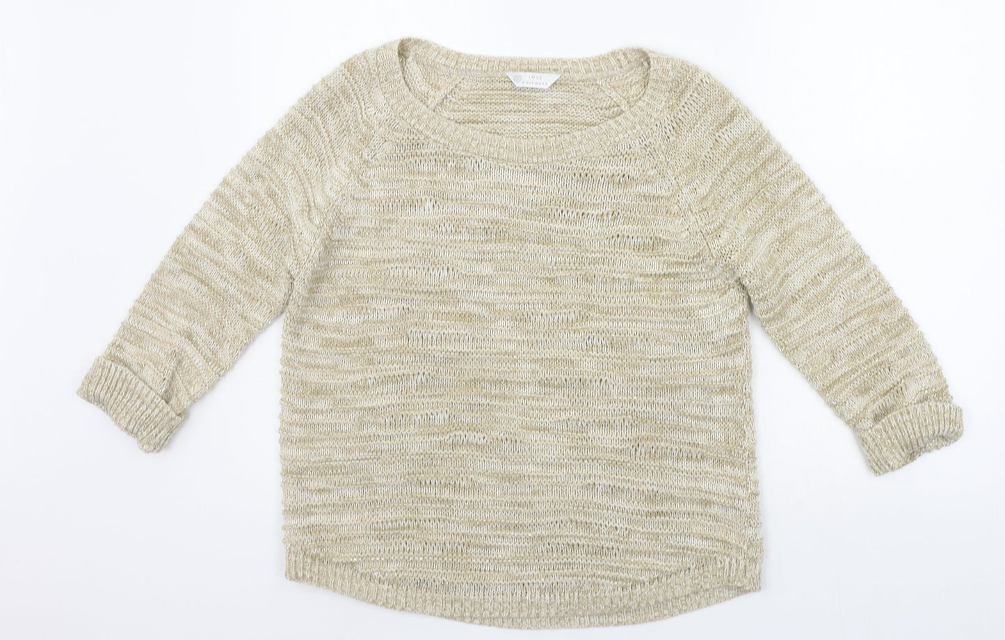 BHS Womens Beige   Pullover Jumper Size 14