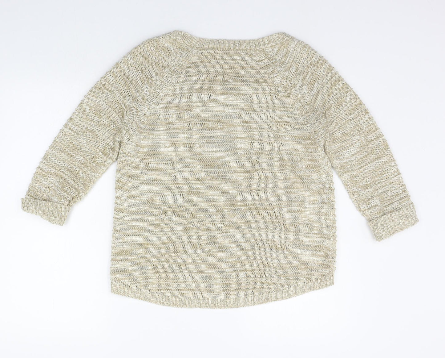 BHS Womens Beige   Pullover Jumper Size 14