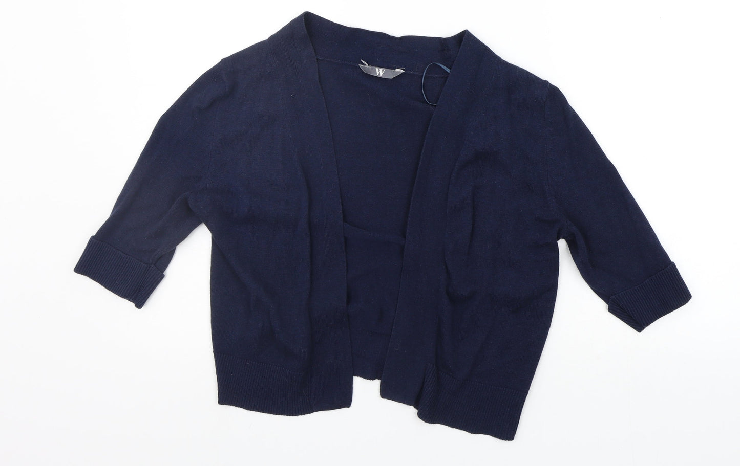 BHS Womens Blue   Cardigan Jumper Size 10