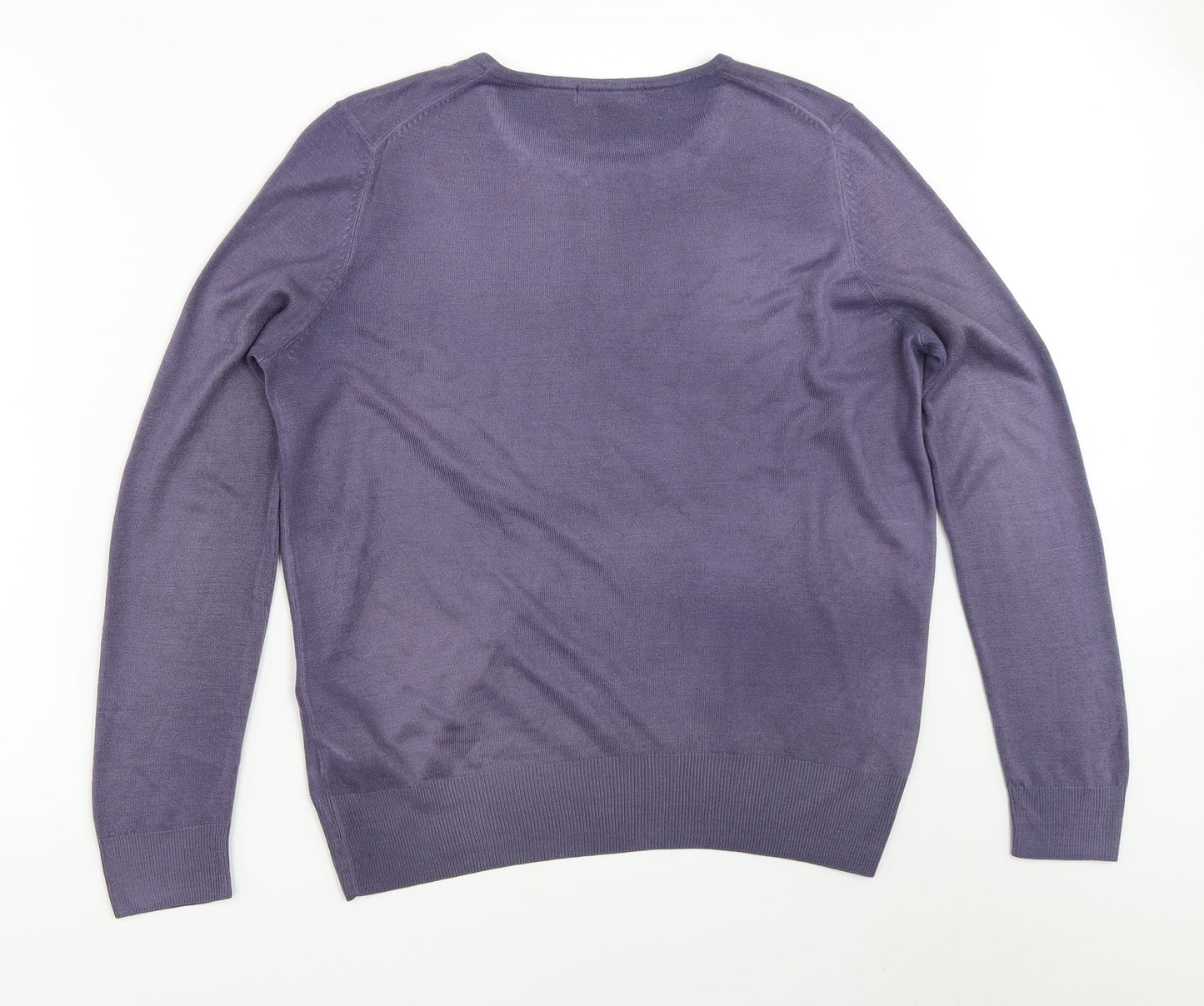 Marks and Spencer Womens Purple   Pullover Jumper Size 12