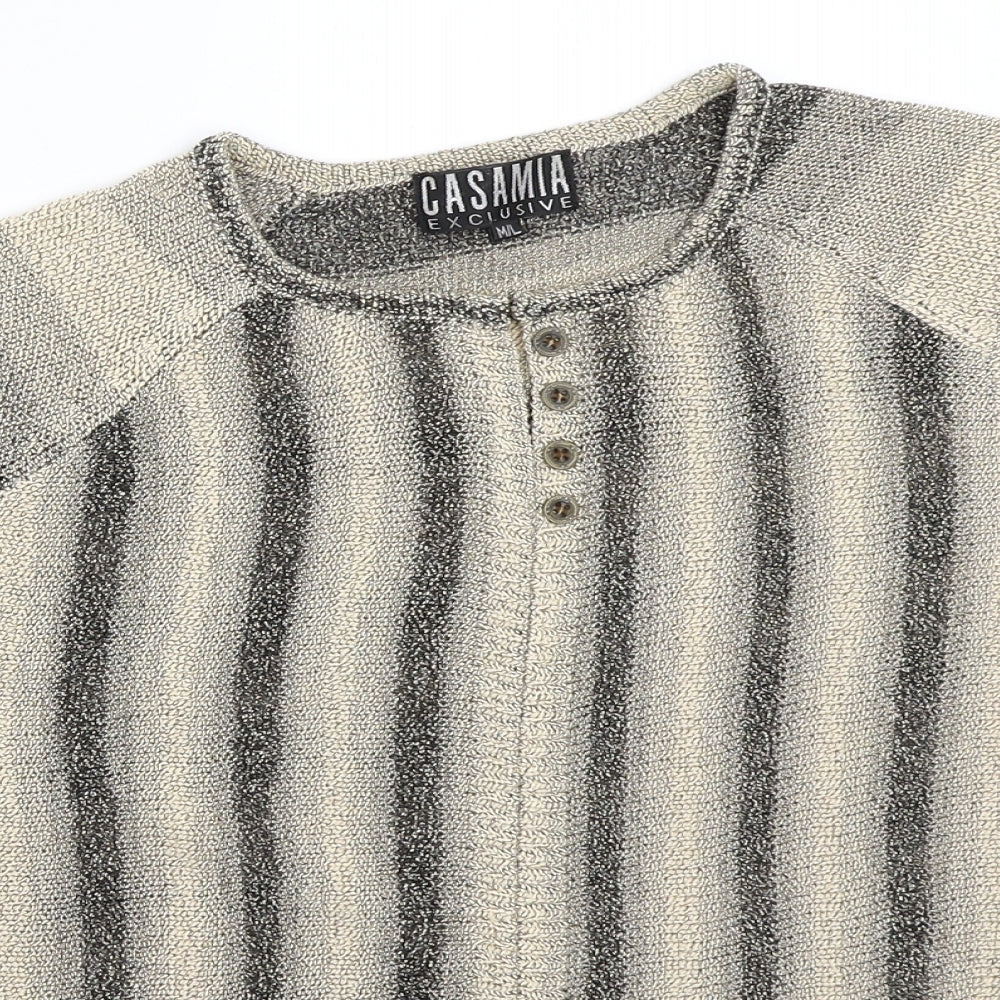Casamia Womens Beige   Pullover Jumper Size M