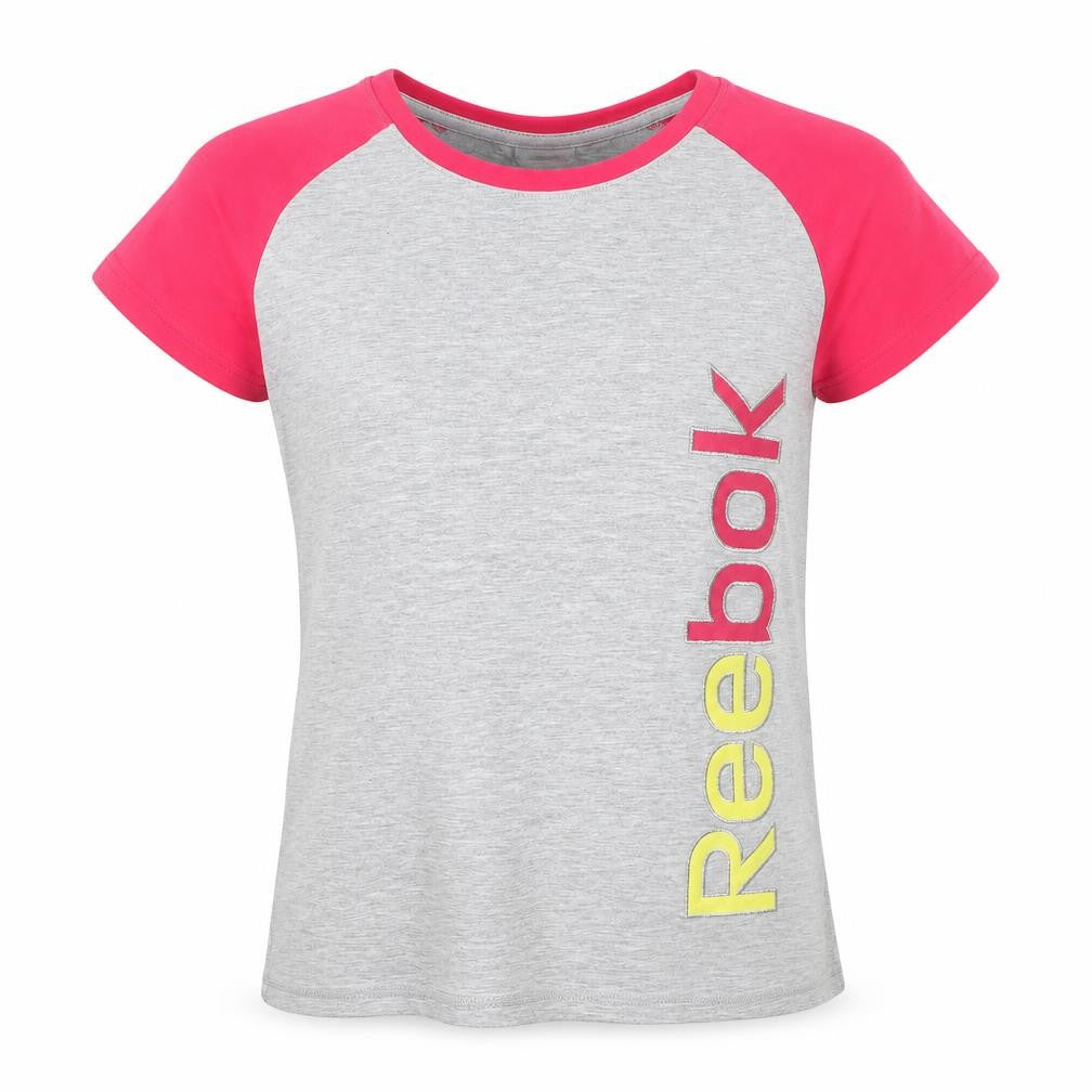 Reebok Girls Grey   Basic T-Shirt Size 14 Years