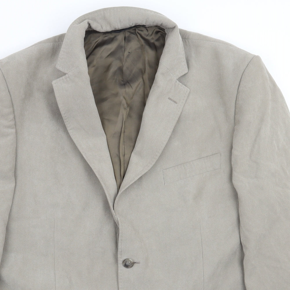 Marks and Spencer Mens Grey   Jacket Suit Jacket Size 42