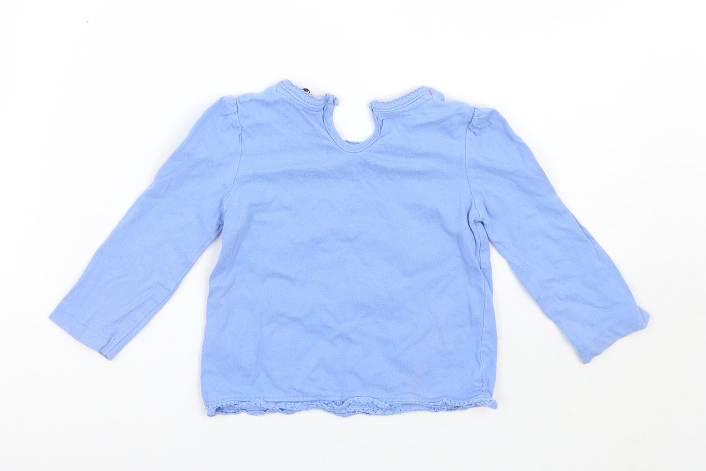 George Girls Purple   Basic T-Shirt Size 12-18 Months