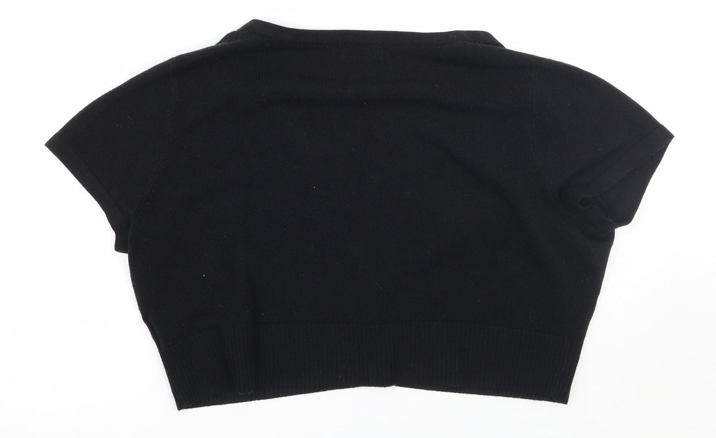 Petite Womens Black   Cardigan Jumper Size 18