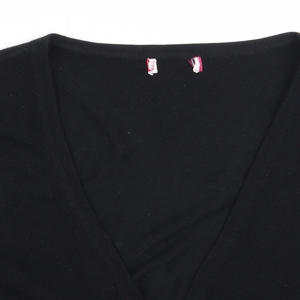 Petite Womens Black   Cardigan Jumper Size 18