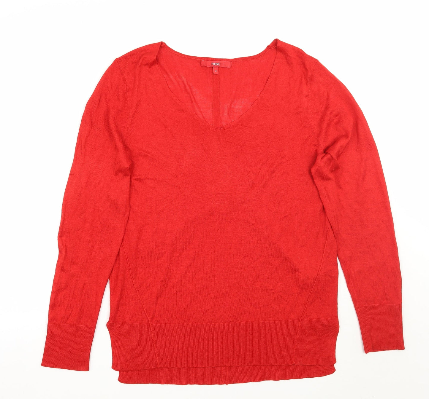 NEXT Womens Red   Pullover Jumper Size 12